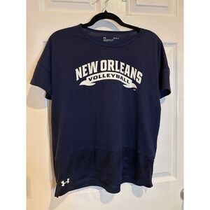 Under Armour New Orleans Volleyball T-Shirt Athletic Top Tee Medium